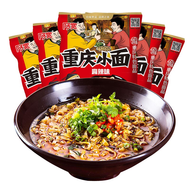白家阿宽 重庆小面 麻辣味 100g